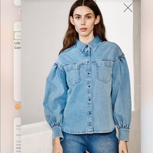 Ichi - Denim Button Up - Western